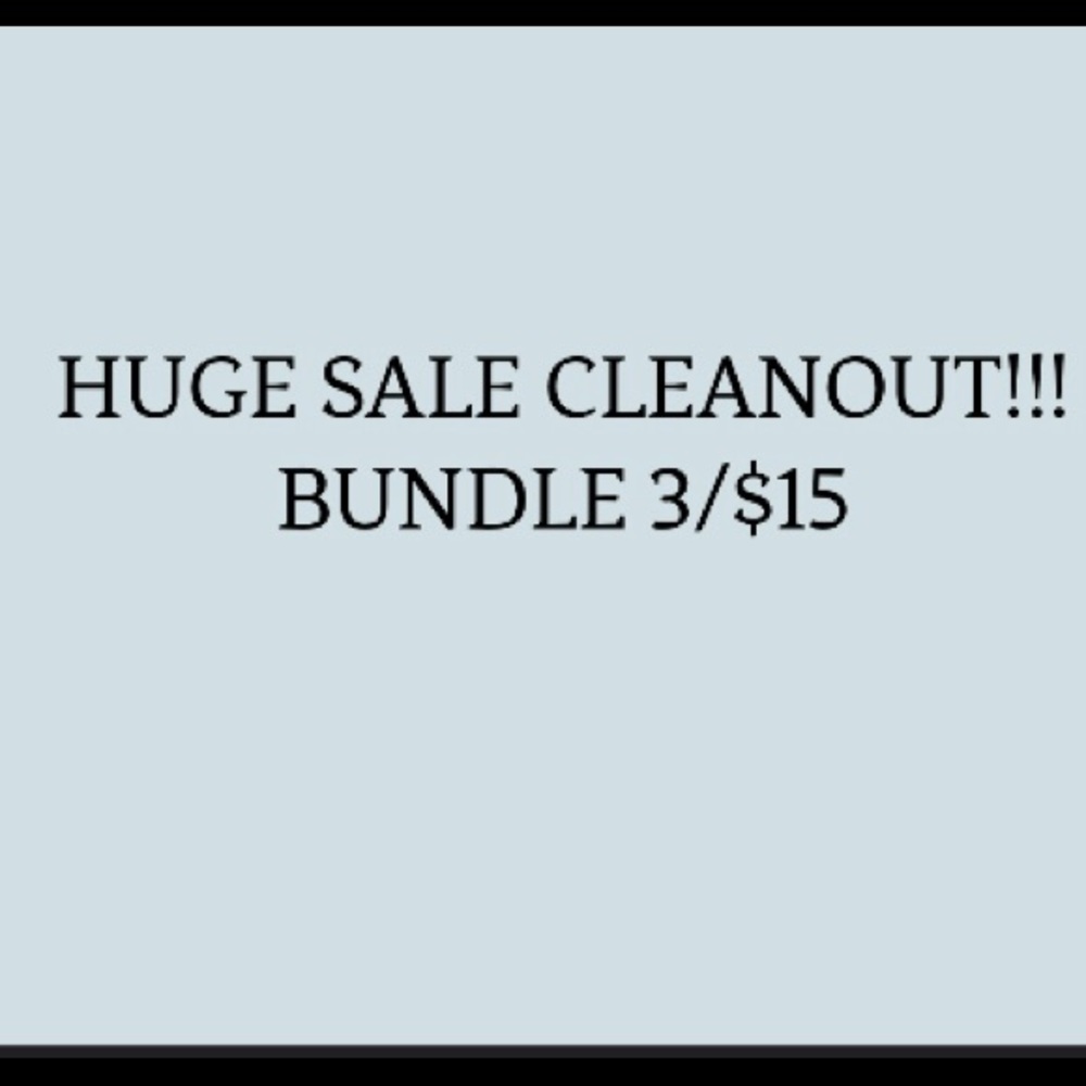 HUGE SALE
